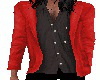 Red Jacket Black Shirt