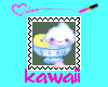 kawaii yogurte stamp