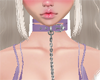 Choker purple