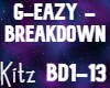 G-Eazy - Breakdown