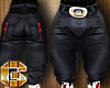 G00 Zipper Jeans Skinny