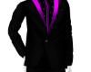 Purple Floral Tux Suit