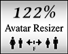 Avatar Scaler 122%