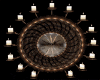 Clock Wall Candle