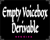 Empty VB Derivable
