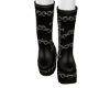 goth boots black
