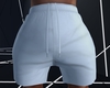 M| White Homey Shorts
