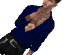 ~S~ Blue Shirt w/ Tatts