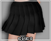 Kid Pleated Skirt Black