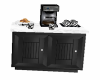 coffee maker cabinet