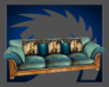 Blue Tree Couch