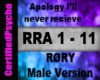 Rory - Male - Apology