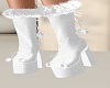 Winter White Fur Boots