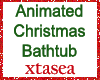Xmas Bathtub animated
