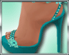 T* Turquoise Shoes
