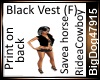 [BD] Black Vest (F)
