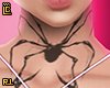 r. Spider Neck Tattoo