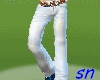 [SN]*White  Pants** M**