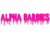 ALPHA BARBIES LOGO