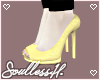 Femboy yellow heel