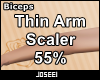 Thin Arm Scaler 55%