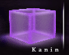 Neon Cube Light Purple