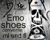 *D* EmO Converse Shoes 2