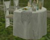 White Wedding Table F/2