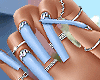 Nails Blue ❀