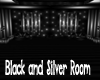 Black and Silver room