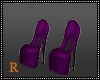 Selena Purple Heels