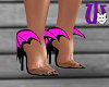 Bat Heels pink