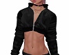 Petite Crop Jacket Black