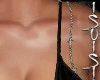 Bratty Chain Top Black