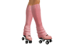 Peach Skates w Socks