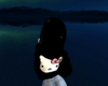 Hello Kitty Black Fur