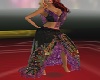 purple gypsy dress