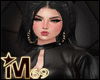 Devora Black Leather Top