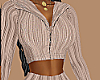 mocha pleated top