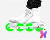 M white green rollers