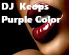 DJ Keops Purple Color