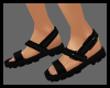 (DP)Black Summer Sandals