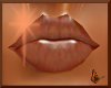 Lips brown romantic