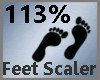 Feet Scaler 113% M A
