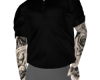*Black Shirt+ Tattoo