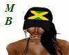 jamaican flag hat/hair 2