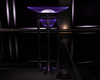 Purple floor lamp