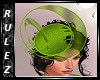 Elegant Green Lady Hat