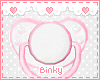 White N Pink Binky