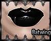 Goth head Lipstick Black